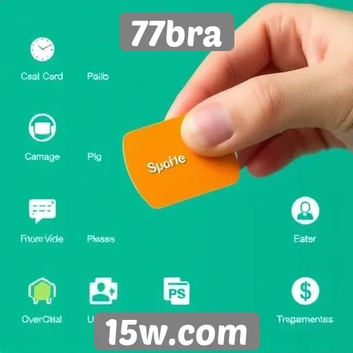 Comparação de métodos de pagamento disponíveis no 77bra